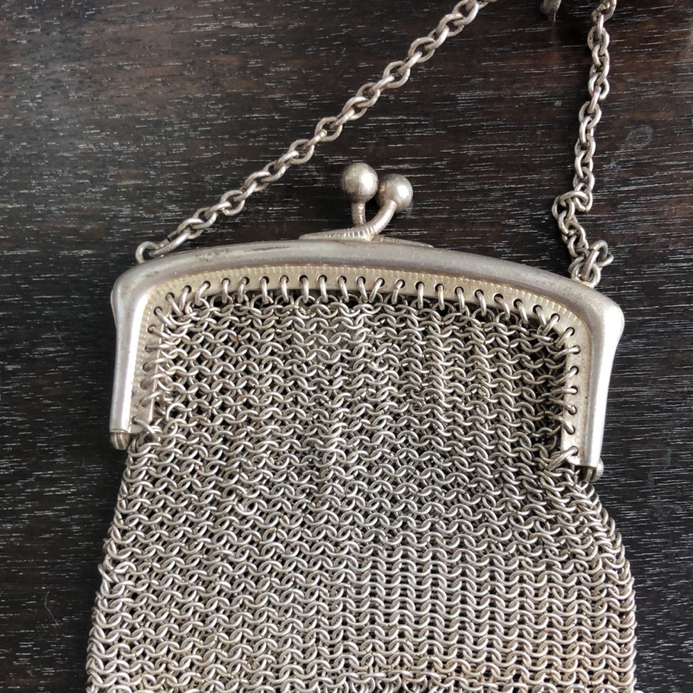 Antique French Chatelaine Purse - Picture 2 of 7